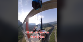 Skok sa mosta Moračica (VIDEO)