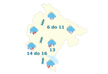 Danas pljuskovi i intezivnije padavine